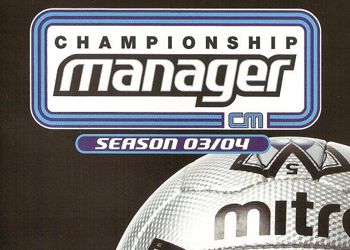 Championship Manager Season 03/04